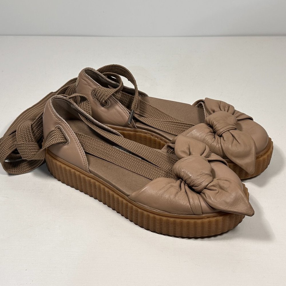 Puma X Fenty Creeper Bow Tie Sandals Women Size 8